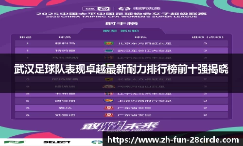 武汉足球队表现卓越最新耐力排行榜前十强揭晓